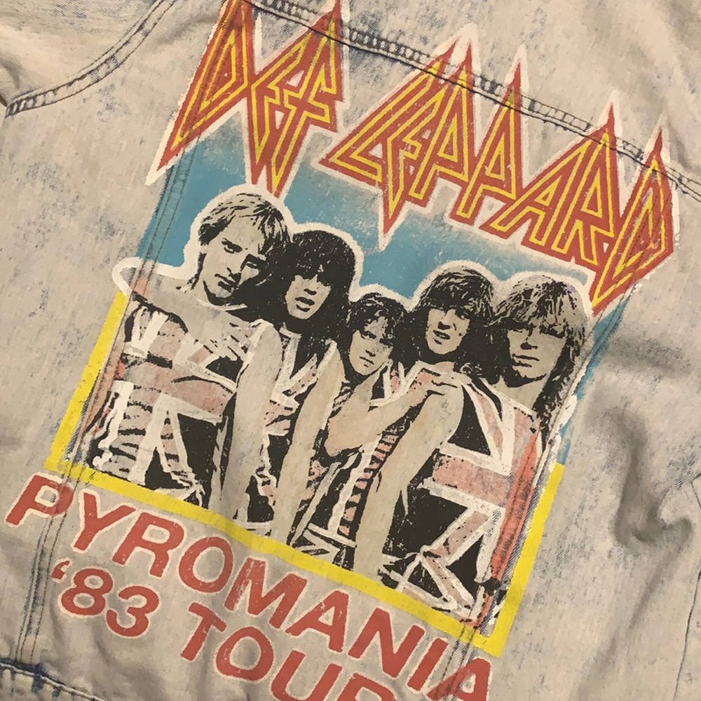 Def Leppard Denim Jacket